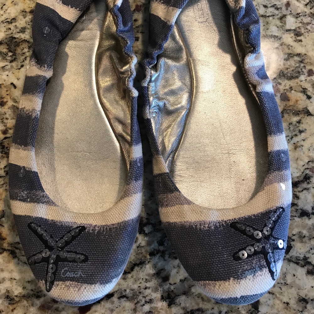 Coach starfish flats